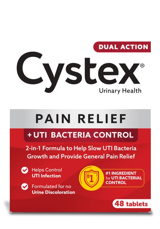 Cystex Max Strength Pain Relief UTI Bacteria Control
