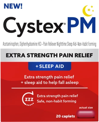 Cystex Extra Strength Pain Relief & Sleep Aid