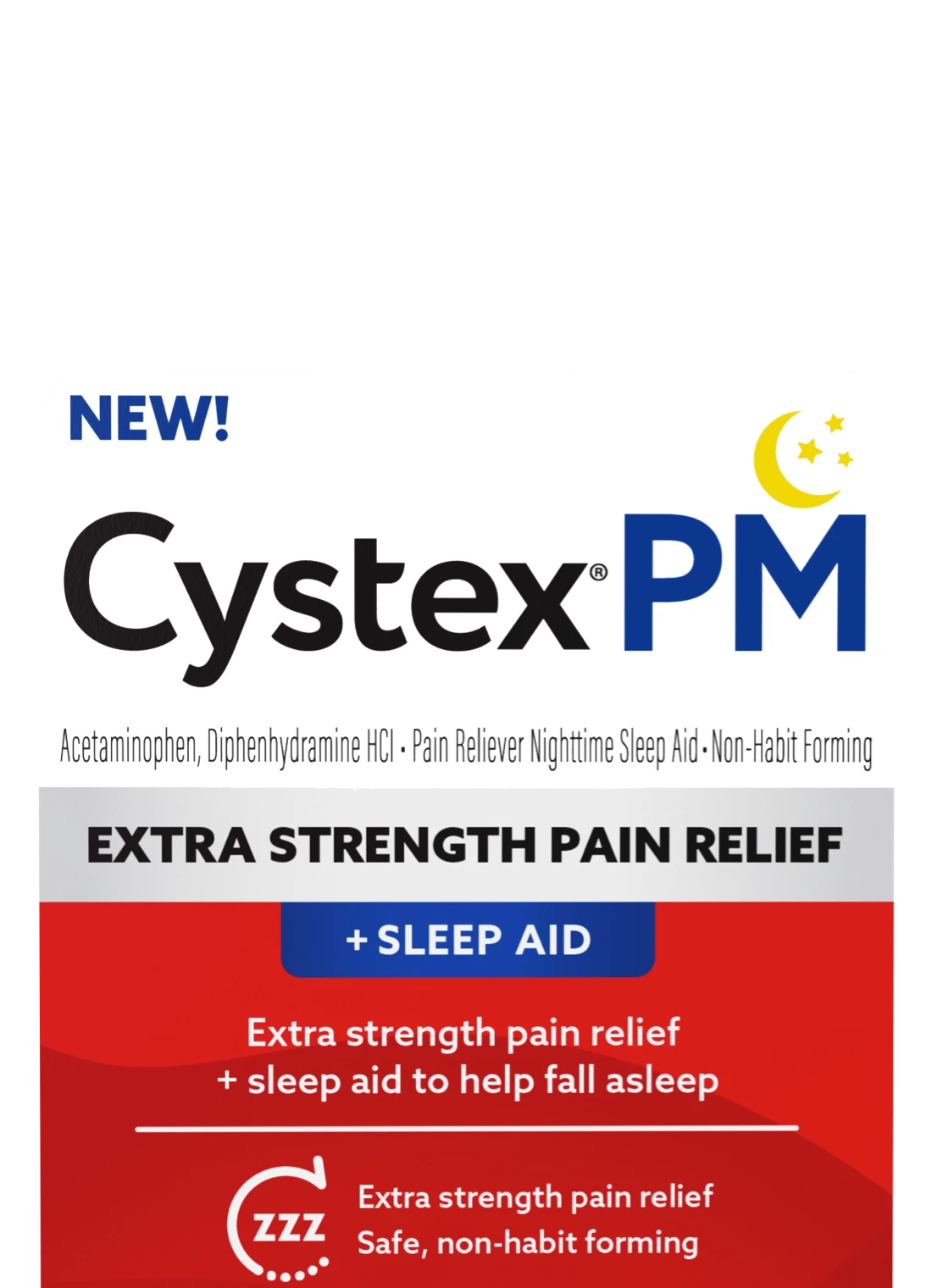 Cystex PM Extra Strength Pain Relief + Sleep Aid