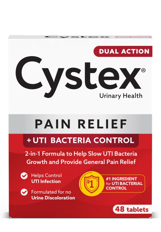 Cystex Max Strength Pain Relief UTI Bacteria Control