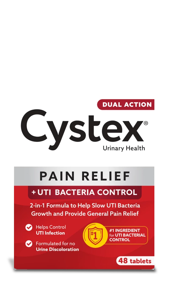 Cystex Max Strength Pain Relief UTI Bacteria Control