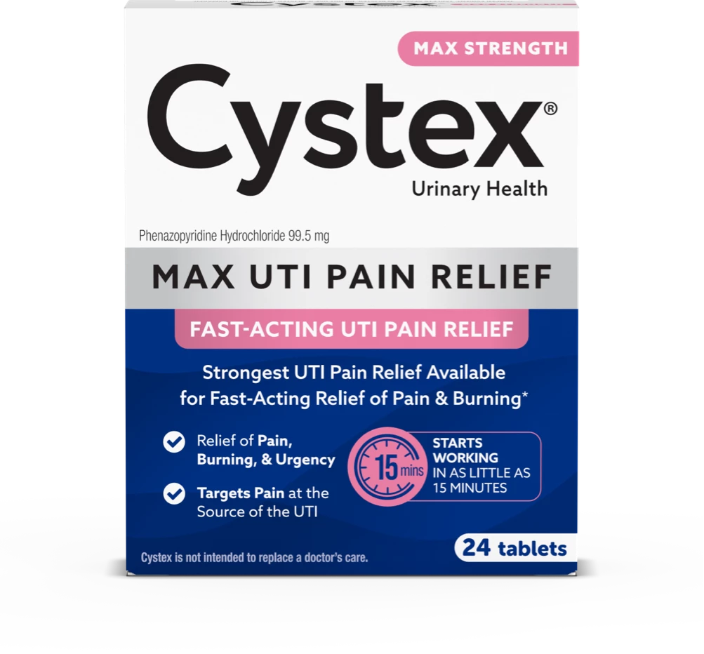 Cystex Max Strength UTI Relief Package