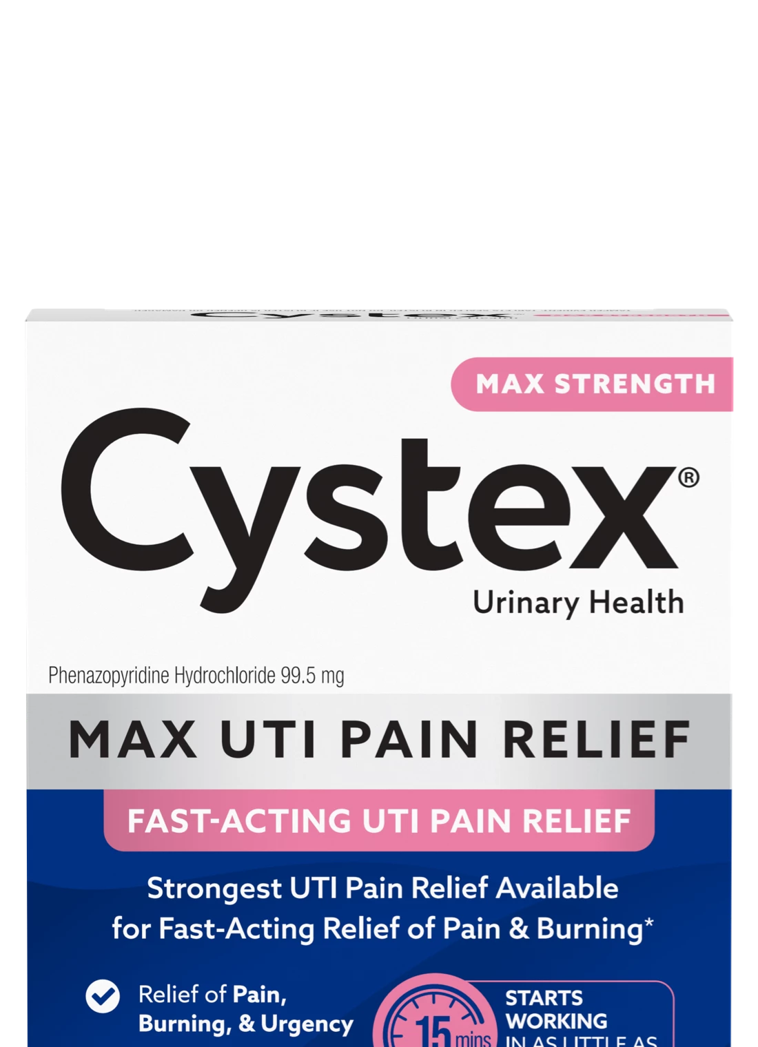 Cystex Max Strength UTI Relief Package